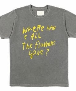 CRTFD Flowers Gone Tee - Charcoal