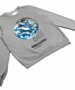 CRTFD Organic Love Crew - Charcoal