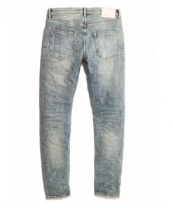 Purple Brand Low Rise Jeans - Light Indigo