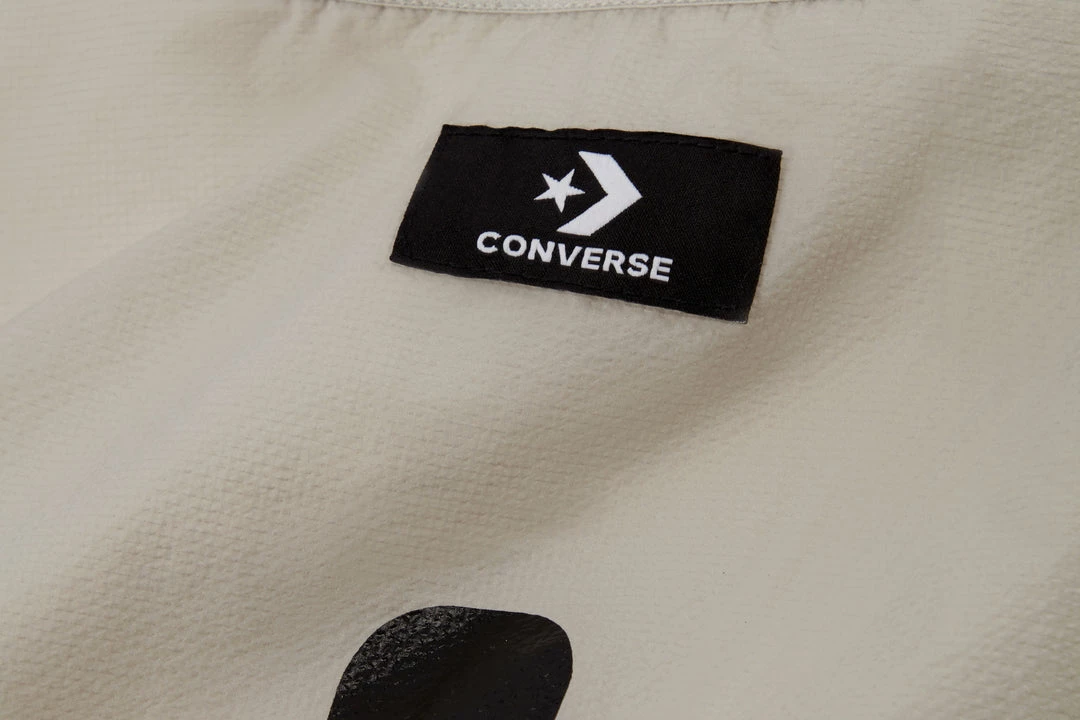 Converse X Slam Jam Reversible Sherpa Jacket - Egret 8 Converse X Slam Jam Reversible Sherpa Jacket - Egret