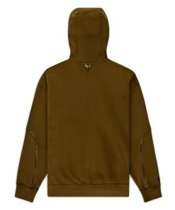 Converse X Paria Full-Zip Hoodie - Olive Drab