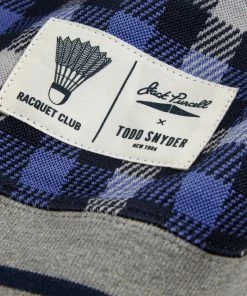 Todd Snyder X Converse PO Plaid Crew - Indigo
