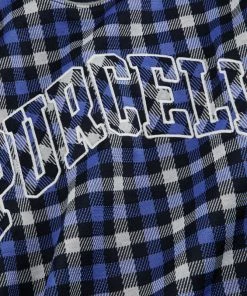 Todd Snyder X Converse PO Plaid Crew - Indigo