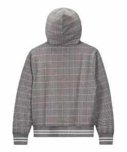 Converse X Todd Snyder Plaid PO Hoodie - Dark Sapphire Houndstooth