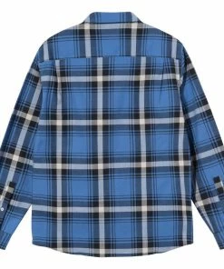 Stussy Classic Bailey Plaid Shirt - Blue