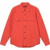 Stussy Textured Wool Shirt - Orange