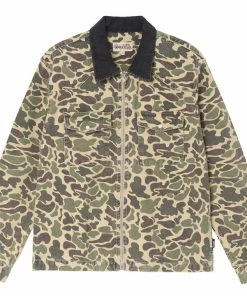 Stussy Canvas Work Shirt - Camo