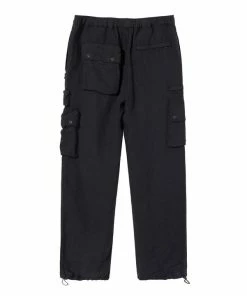Stussy Linen Utility Pants - Black