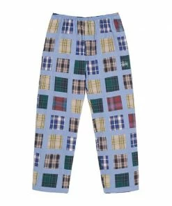 Stussy Madras Patchwork Pant - Plaid