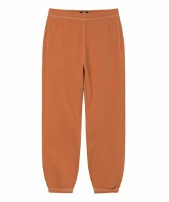 Stussy Contrast Stitch Label Pant - Ochre