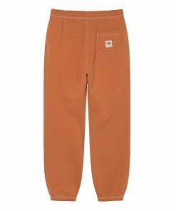 Stussy Contrast Stitch Label Pant - Ochre