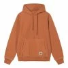 Stussy Contrast Stitch Label Hoodie - Ochre