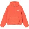 Stussy Bronson Sherpa Hoodie - Orange