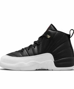 Jordan Brand Air Jordan 12 Retro (PS) - Black/White/Varsity Red