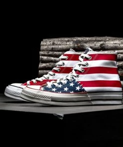 Converse Chuck 70 Hi - White / Garnet / Egret