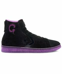 Converse X Joe Freshgoods Pro Leather - Black/Black/Amaranth Purple