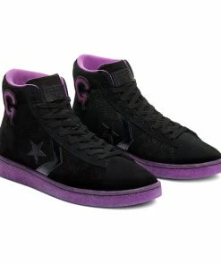 Converse X Joe Freshgoods Pro Leather - Black/Black/Amaranth Purple