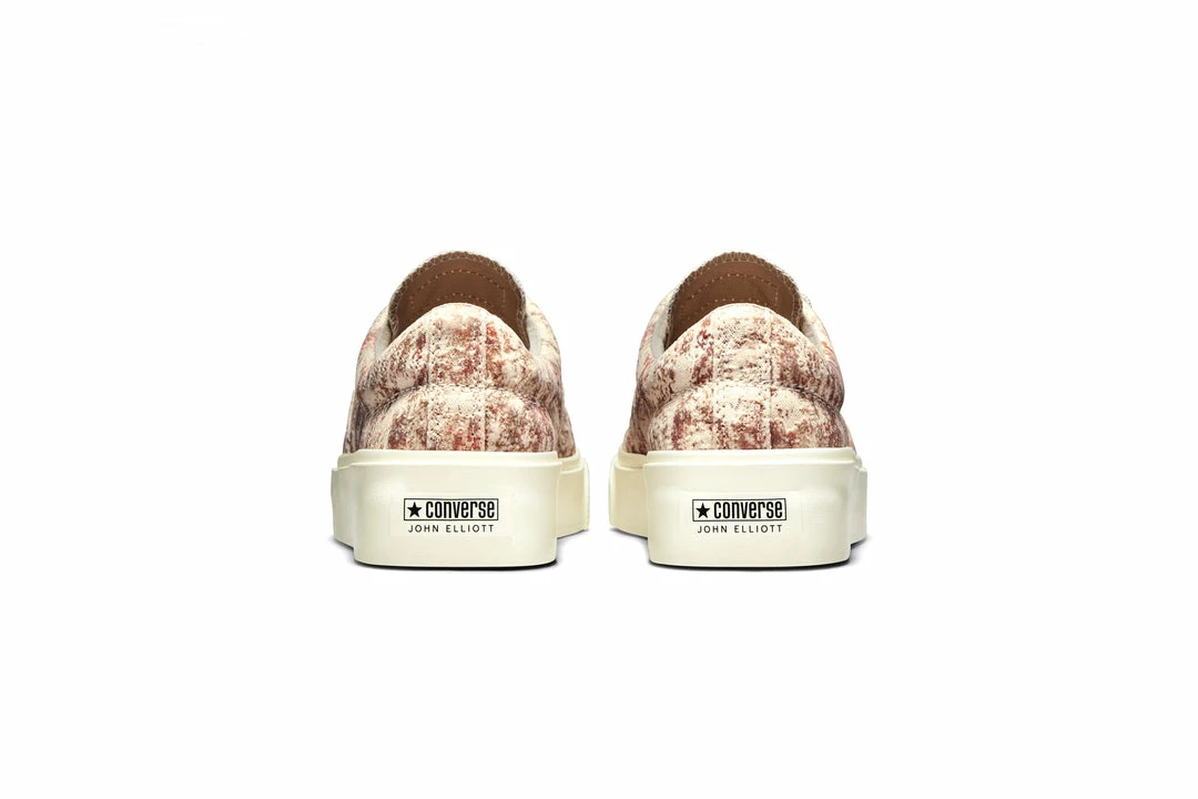 Converse X John Elliot Skid Grip Ox - Antique White/Brown 9 Converse X John Elliot Skid Grip Ox - Antique White/Brown