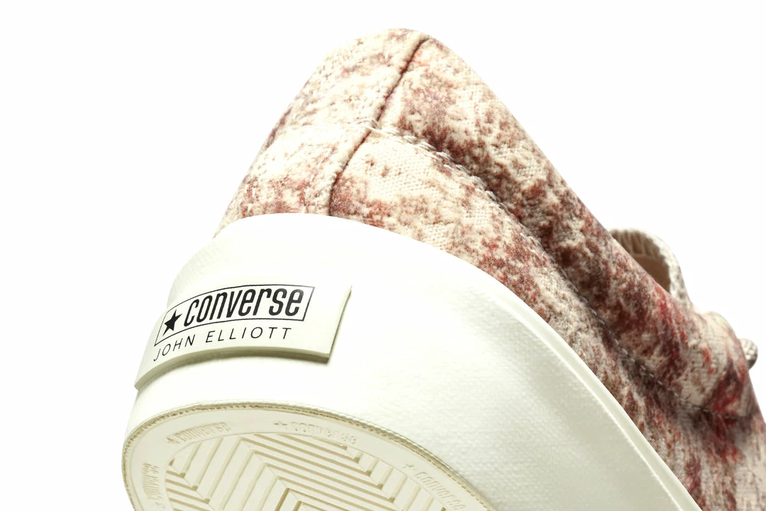 Converse X John Elliot Skid Grip Ox - Antique White/Brown 8 Converse X John Elliot Skid Grip Ox - Antique White/Brown