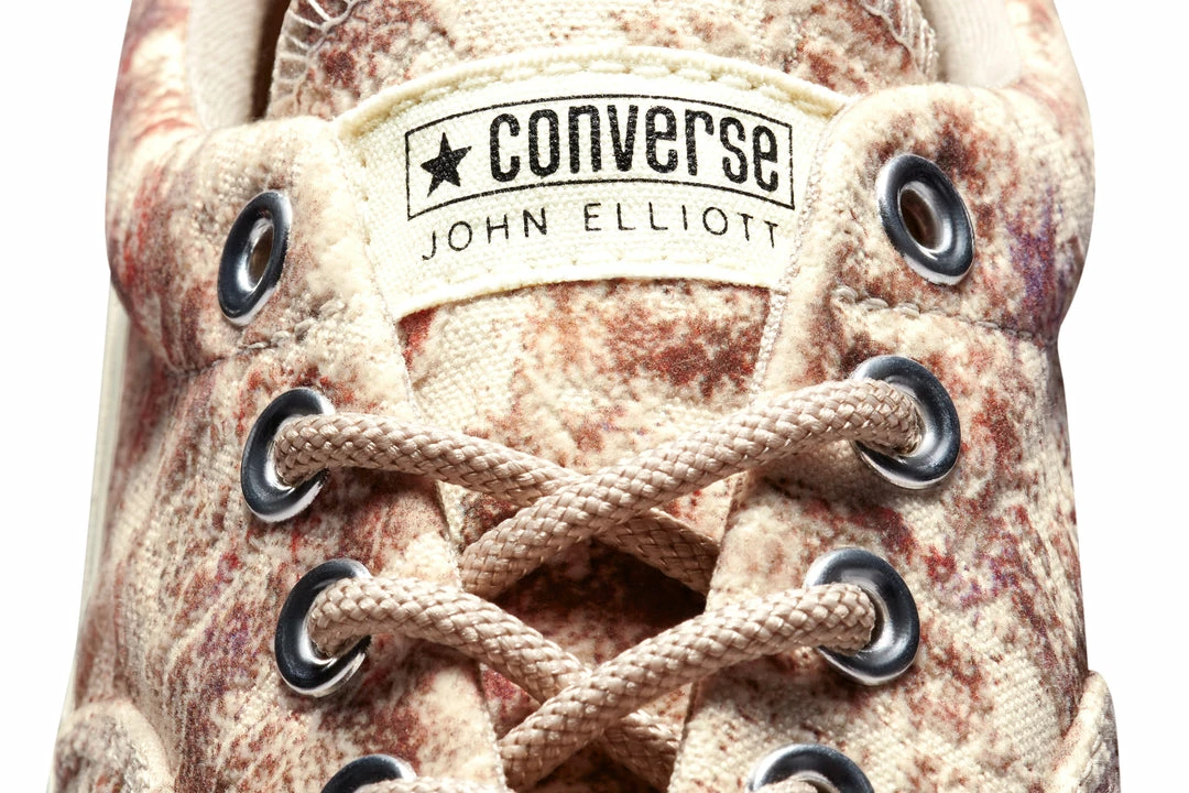 Converse X John Elliot Skid Grip Ox - Antique White/Brown 6 Converse X John Elliot Skid Grip Ox - Antique White/Brown