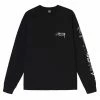 Stussy Ransom L/S Tee - Black