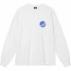 Stussy Global Peace Pigment Dyed L/S Tee - Natural