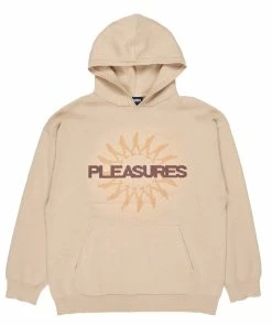 Pleasures Passion Knit Sweater Hoodie - Tan