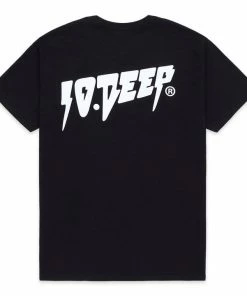 Sneaker Politics Shop 60 10 Deep Sound & Fury Tee - Black Apparel