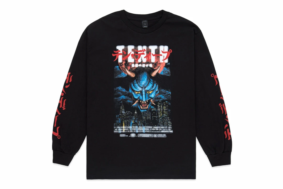 Apparel 10 Deep Devil's Playground L/S Tee - Black 1 Apparel 10 Deep Devil's Playground L/S Tee - Black
