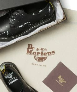 Dr. Martens X Neighborhood 1461 Leather Shoes - Black