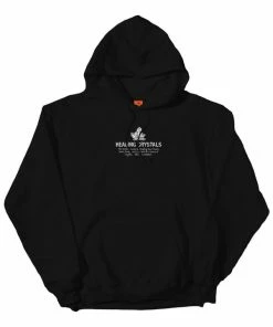 Cold World Crystals & Levitation Hoodie - Black