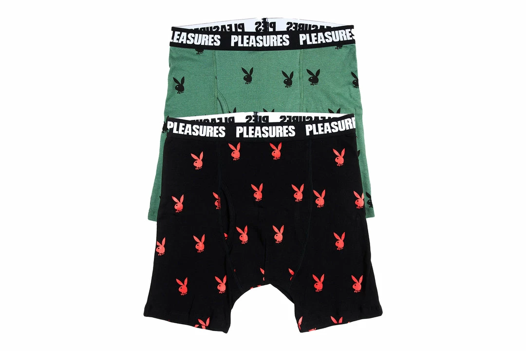 Playboy X Pleasures Boxer Briefs Set - Multi 1 Playboy X Pleasures Boxer Briefs Set - Multi