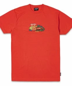 Ice Cream Fine Dining Tee - Red