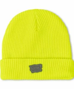 Ice Cream Dune Beanie - Neon Yellow