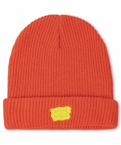 Ice Cream Dune Beanie - Neon Red