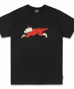 Ice Cream Origami Tee - Black