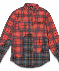 Ice Cream Big Melt Woven Shirt - Plaid