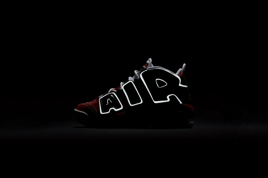 Nike Air More Uptempo (GS) - Varsity Red/White/Black 2 Nike Air More Uptempo (GS) - Varsity Red/White/Black