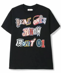 Rokit College Tee - Black