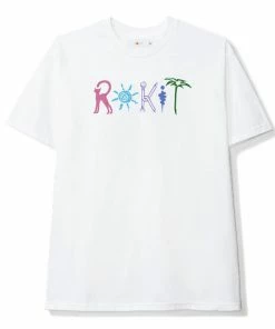 Rokit Mixed Tee - White