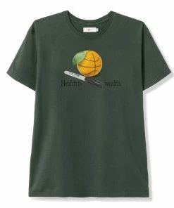 Rokit Health Is Wealth Tee - Green