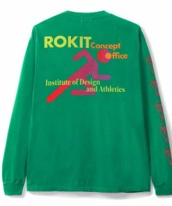 Rokit Concept Office L/S Tee - Irish Green