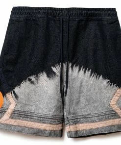 Rokit Inbound Denim Shorts - Black