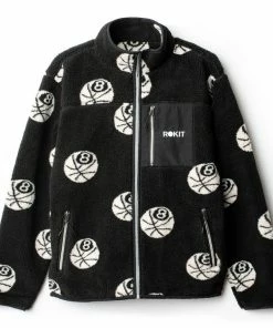 Rokit Misfit Fleece Jacket - Black