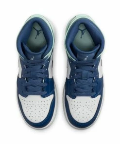 Jordan Brand Air Jordan 1 Mid (GS) - Mystic Navy/Mint Foam