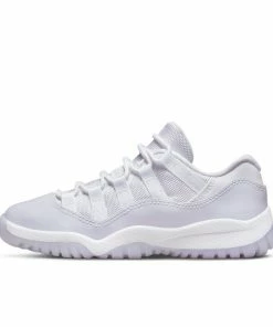 Jordan Brand Latest Air Jordan 11 Retro Low (PS) - White/Pure Violet