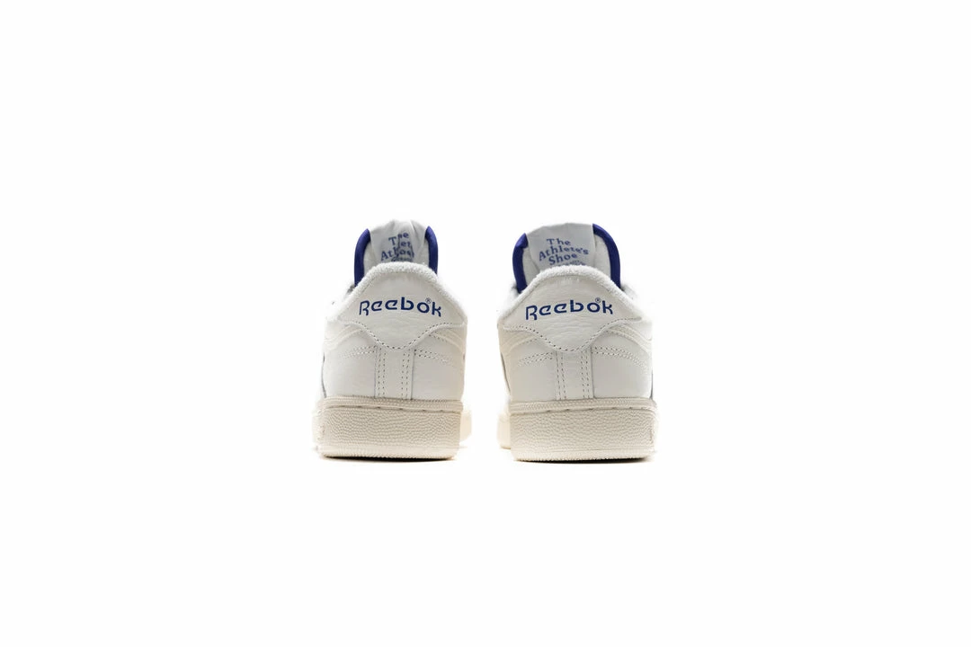 Reebok Club C 85 - Chalk/Alabaster/Bold Purple 4 Reebok Club C 85 - Chalk/Alabaster/Bold Purple