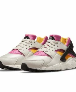 Nike Huarache Run (GS) - Light Bone/Lethal Pink/University Gold