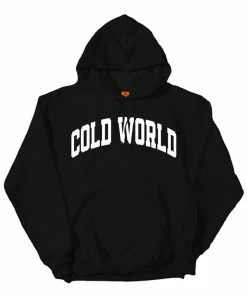 Cold World Happy Tiger Hoodie - Black