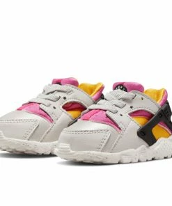 Nike Huarache Run (TD) - Light Bone/Lethal Pink/University Gold 8 Nike Huarache Run (TD) - Light Bone/Lethal Pink/University Gold